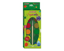 Alpino Aquarelle Sulu Boya 12 Renk - Alpino