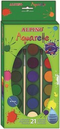 Alpino Aquarelle Sulu Boya 21 Renk - Alpino