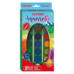 Alpino Sulu Boya 21 Renk (AQ-02) - 1