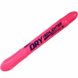 Amos Dry Highlighter Jel Fosforlu Kalem PEMBE - Amos