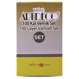 Artdeco 100 Kat Vernik Set - Artdeco