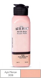 Artdeco Akrilik Boya 140 ml. 3038 AÇIK MERCAN - 1