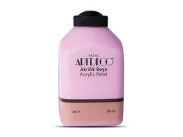 Artdeco Akrilik Boya 500 ml. 3018 ŞAKAYIK PEMBE - 1