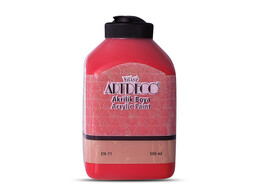 Artdeco Akrilik Boya 500 ml. 3043 DOMATES KIRMIZI - 1