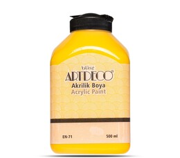 Artdeco Akrilik Boya 500 ml. 3602 KOYU SARI - Artdeco