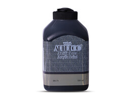Artdeco Akrilik Boya 500 ml. 3618 SİYAH - Artdeco