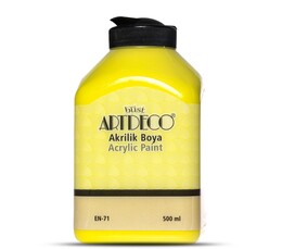 Artdeco Akrilik Boya 500 ml. 3627 LİMON SARI - Artdeco