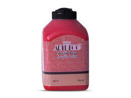 Artdeco Akrilik Boya 500 ml. 3675 ÇİLEK KIRMIZI - Artdeco