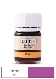 Artdeco Cam Vitray Boyası 25 ml. 04 PEMBE - Artdeco