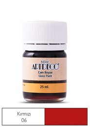Artdeco Cam Vitray Boyası 25 ml. 06 KIRMIZI - Artdeco