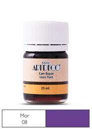 Artdeco Cam Vitray Boyası 25 ml. 08 MOR - Artdeco