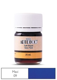 Artdeco Cam Vitray Boyası 25 ml. 09 MAVİ - Artdeco