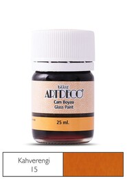 Artdeco Cam Vitray Boyası 25 ml. 15 KAHVERENGİ - Artdeco