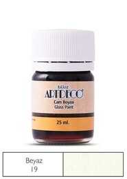 Artdeco Cam Vitray Boyası 25 ml. 19 BEYAZ - Artdeco