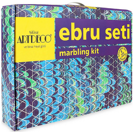 Artdeco Ebru Başlangıç Seti 8 Renk - Artdeco