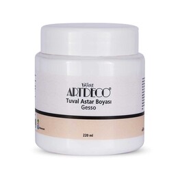 Artdeco Gesso Tuval Astar Boyası Beyaz 220 ml. - Artdeco
