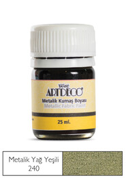 Artdeco Metalik Kumaş Boyası 240 Yağ Yeşili - Artdeco