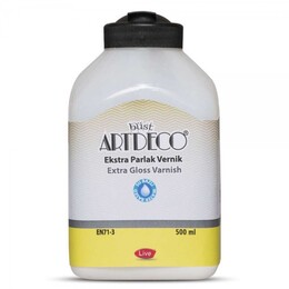 Artdeco Su Bazlı Ekstra Parlak Vernik 500 ml. - Artdeco
