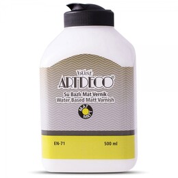 Artdeco Su Bazlı Mat Vernik 500 ml. - Artdeco