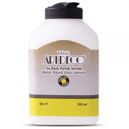 Artdeco Su Bazlı Parlak Vernik 500 ml. - Artdeco