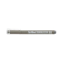Artline Drawing System Teknik Çizim Kalemi 0.6 mm. Grey - Artline