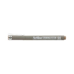 Artline Drawing System Teknik Çizim Kalemi 0.6 mm. Pale Brown - Artline