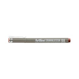 Artline Drawing System Teknik Çizim Kalemi 0.6 mm. Sepia - Artline