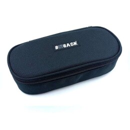 Bback Oval Kumaş Kalemlik / Kalem Kutusu SİYAH - BBack