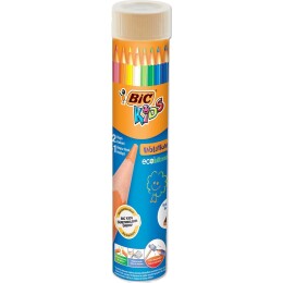 Bic Evolution Kuru Boya 12+1 Renk Metal Tüp (958191) - Bic