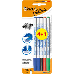 Bic Velleda 1721 Çocuk Tahta Kalemi 4+1 Blister - 1