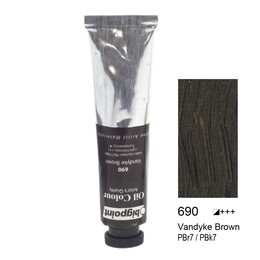 Bigpoint Yağlı Boya 200 ml. 690 Vandyke Brown - Bigpoint