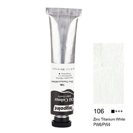 Bigpoint Yağlı Boya 45 ml. 106 Zinc Titanium White - Bigpoint