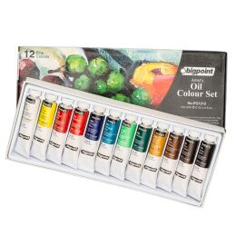 Bigpoint Yağlı Boya Seti 12 Renk x 12 ml. - 1