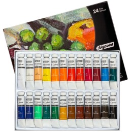 Bigpoint Yağlı Boya Seti 24 Renk x 12 ml. - Bigpoint
