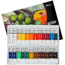 Bigpoint Yağlı Boya Seti 24 Renk x 12 ml. - 1
