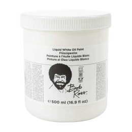 Bob Ross Liquid White (Sıvı Beyaz) 500 ml. - Bob Ross