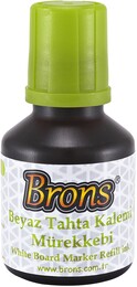 Brons Beyaz Tahta Kalemi Mürekkebi 30 cc. Açık Yeşil - Brons