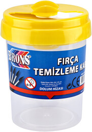 Brons Fırça Temizleme Su Kabı - Brons