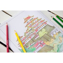 Bruynzeel Colour Pencils Holland Set Kuru Boya Kalemi Seti 45 Renk Metal Kutu - 3