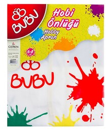 Bu-Bu Hobi Boyama Önlüğü 6-8 Yaş (BUBU-00006) - Bubu