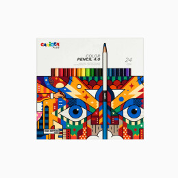 Carioca Plus 4.0 Kuru Boya Kalemi Seti 24 Renk - Carioca