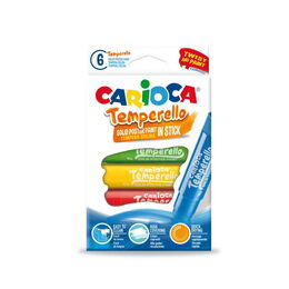 Carioca Temperello Stick Poster Boyama Kalemi 6 Renk (42739) - 1