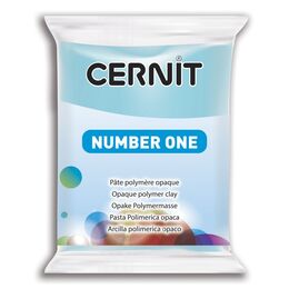 Cernit Number One Polimer Kil 214 Sky Blue - 1