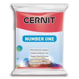 Cernit Number One Polimer Kil 420 Carmin Red - 1