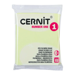 Cernit Number One Polimer Kil 731 Pastel Yellow - Cernit