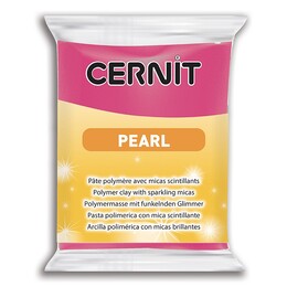 Cernit Pearl (Pırıltılı) Polimer Kil 460 Magenta - Cernit