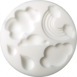 Cernit Silicone Mould Silikon Polimer Kil Kalıbı CLOUDS - Cernit
