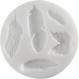 Cernit Silicone Mould Silikon Polimer Kil Kalıbı FEATHERS - Cernit