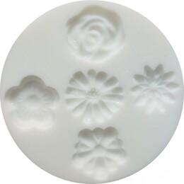 Cernit Silicone Mould Silikon Polimer Kil Kalıbı FLOWERS - Cernit