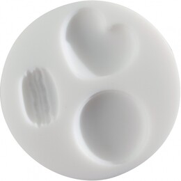Cernit Silicone Mould Silikon Polimer Kil Kalıbı MACAROONS - Cernit
